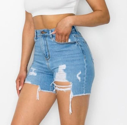 Distressed Shorts